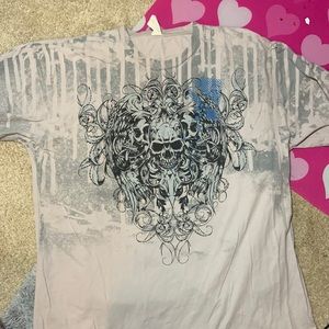 Men’s skull vintage t shirt XL